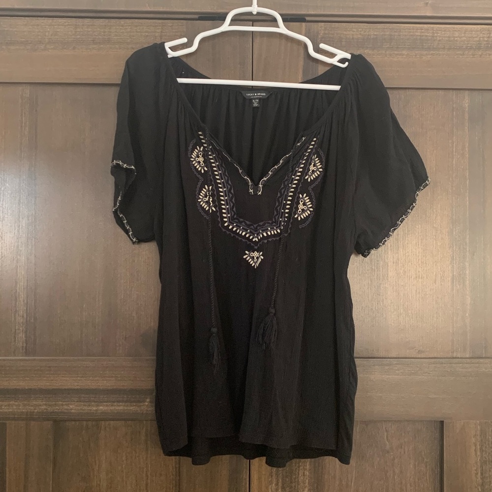 Lucky Brand Peasant Top